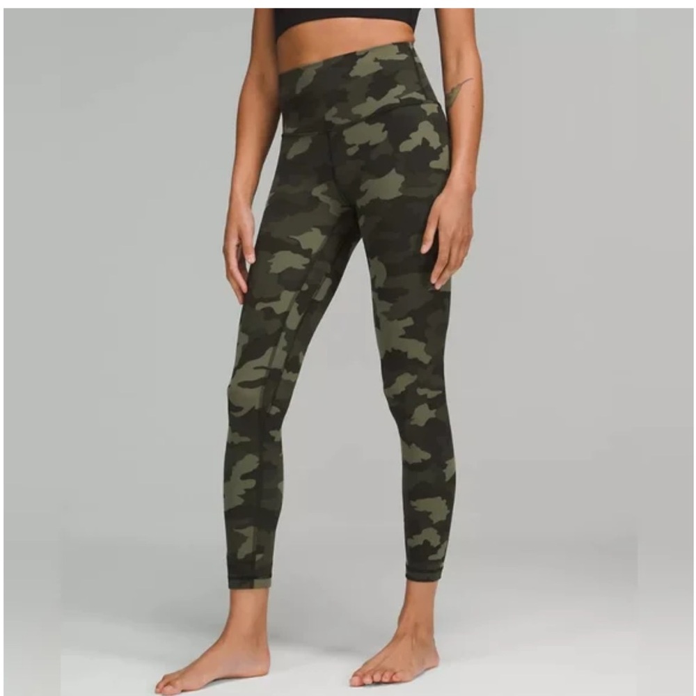 Lululemon Align Pant size 6 Heritage 365 Camo Medium Olive